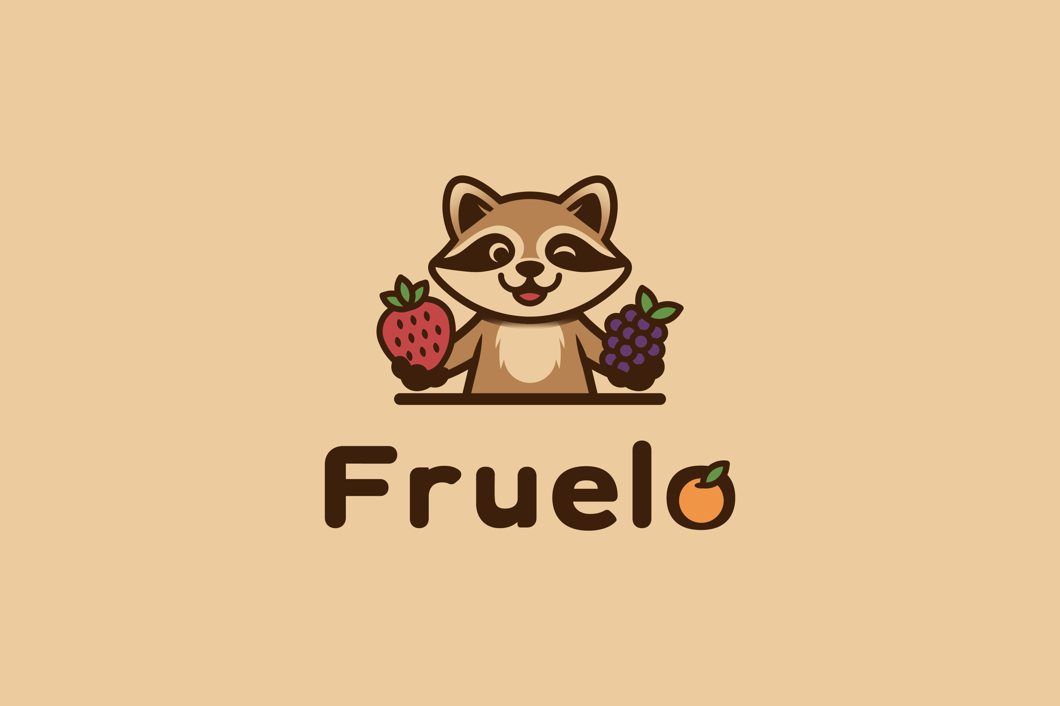Fruelo zentrale Logo-Hintergrund